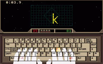 Keyboard Cadet screen shot game playing